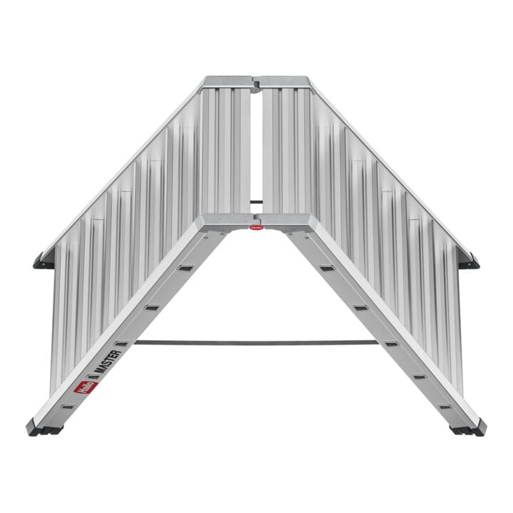 Hailo Aluminium-Doppelstufenleiter Master D100 2 x 6 Stufen