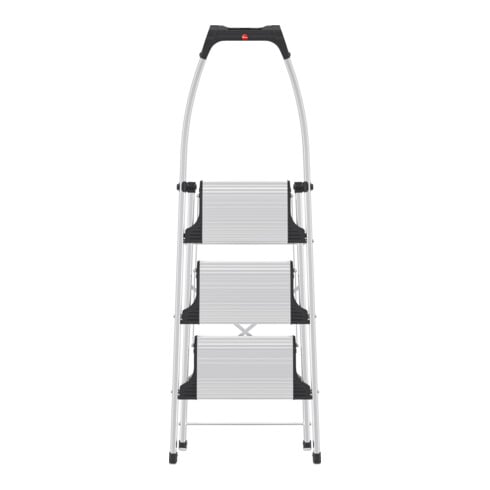 Hailo Aluminium-Klapptritt 3 Stufen 150 kg