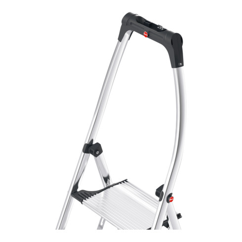 Hailo Aluminium-Klapptritt 3 Stufen 150 kg