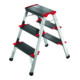 Hailo Aluminium-Klapptritt 3 Stufen 225 kg-1