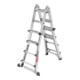 Hailo Aluminium-Multifunktionsleiter Master M100 4 x 4 Stufen