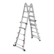 Hailo Aluminium-Multifunktionsleiter Master M100 4 x 5 Stufen