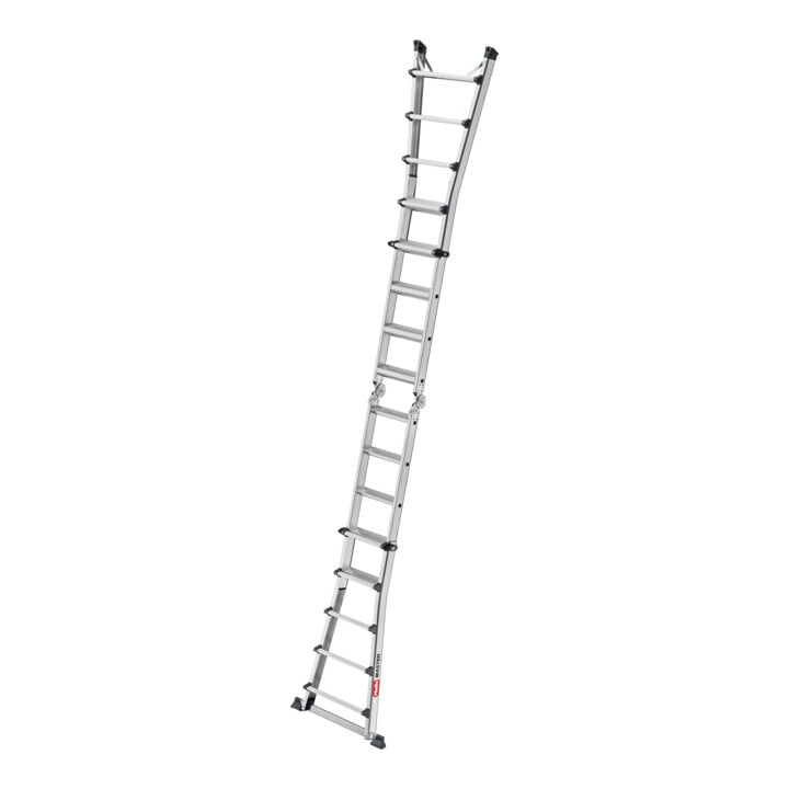 Hailo Aluminium-Multifunktionsleiter Master M100 4 x 5 Stufen