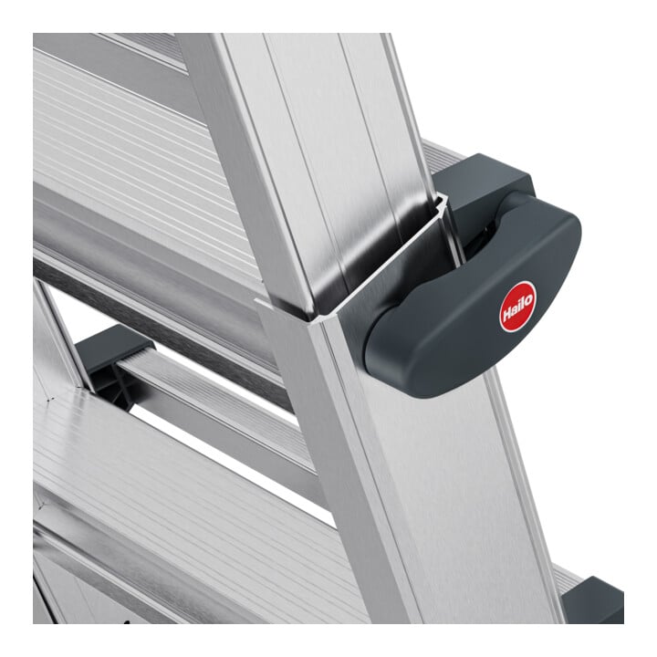 Hailo Aluminium-Multifunktionsleiter Master M100 4 x 5 Stufen