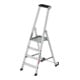 Hailo Aluminium-Plattformleiter Master P80 4 Stufen