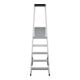 Hailo Aluminium-Plattformleiter Master P80 5 Stufen