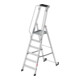 Hailo Aluminium-Plattformleiter Master P80 6 Stufen