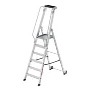 Hailo Aluminium-Plattformleiter Master P80 6 Stufen