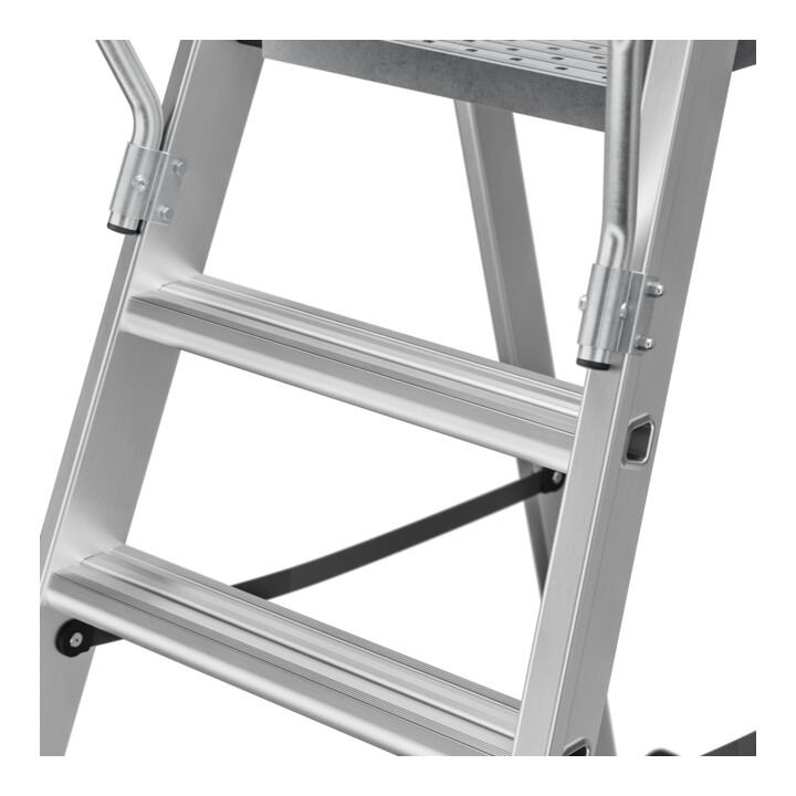 Hailo Aluminium-Plattformleiter Master P80 6 Stufen