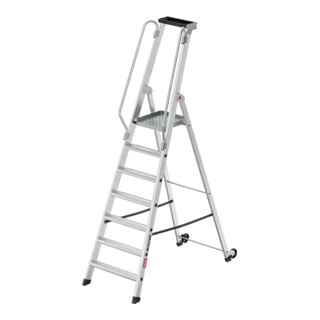 Hailo Aluminium-Plattformleiter Master P80 7 Stufen