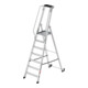 Hailo Aluminium-Plattformleiter Master P80 7 Stufen
