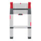 Hailo Aluminium-Teleskopleiter Master T100 FlexLine 9 Stufen