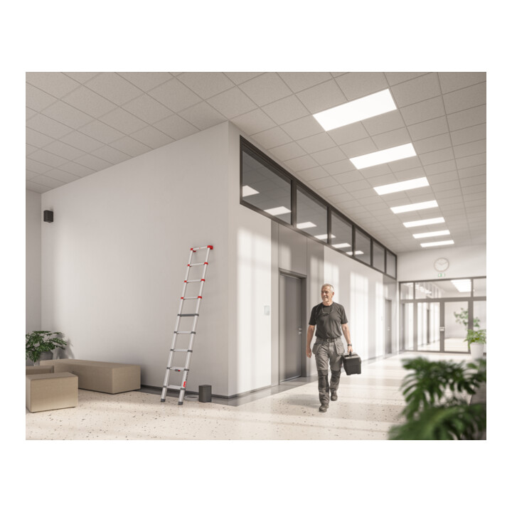 Hailo Aluminium-Teleskopleiter Master T100 FlexLine 9 Stufen