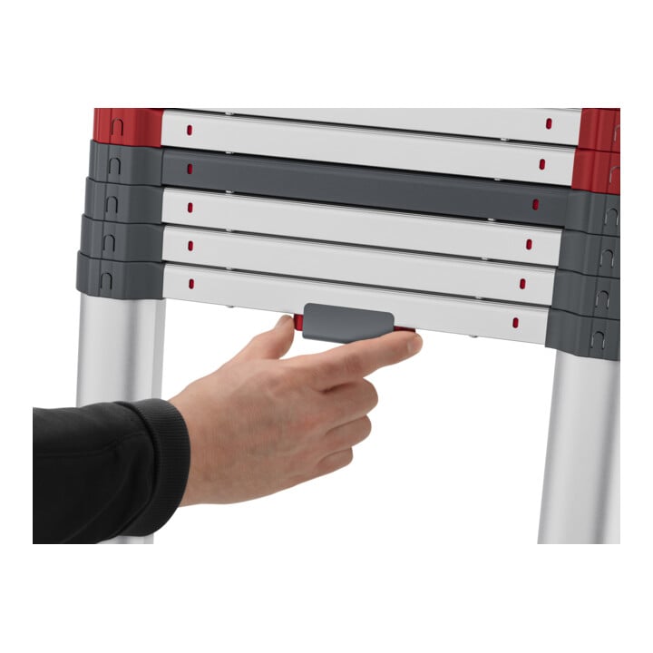 Hailo Aluminium-Teleskopleiter Master T100 FlexLine 9 Stufen