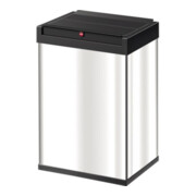 Hailo Big-Box Swing L, Großraum-Müllbox, 35 ltr, Edelstahl