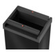 Hailo Big-Box Swing L, Großraum-Müllbox, 35 ltr, Schwarz