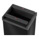 Hailo Big-Box Swing L, poubelle grande capacité, 35 ltr, noir