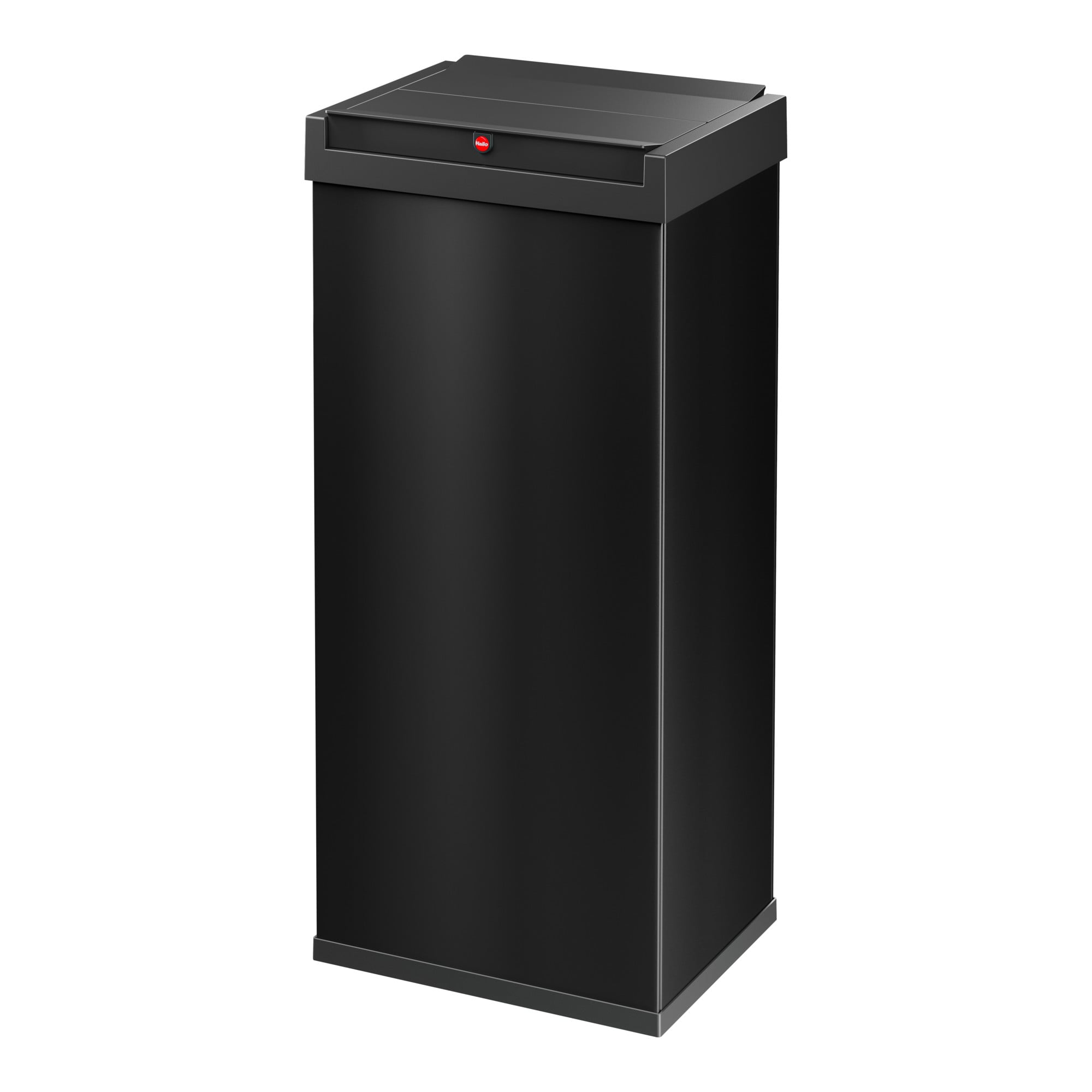 Hailo Big-Box Swing XL Großraum-Müllbox 52 ltr | Schwarz | mit Schwingdeckel, 0860-241