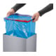 Hailo Big-Box Swing XL, Großraum-Müllbox, 52 ltr, Silber-2