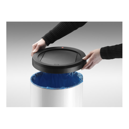 Hailo BigBin Swing 45, Rot, Inneneimer: Kunststoff