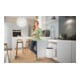 Hailo Compact-Box M, poubelle encastrable, 15 litres, blanc