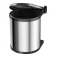 Hailo Compact-Box M, poubelle encastrable, 15 litres, inox-2