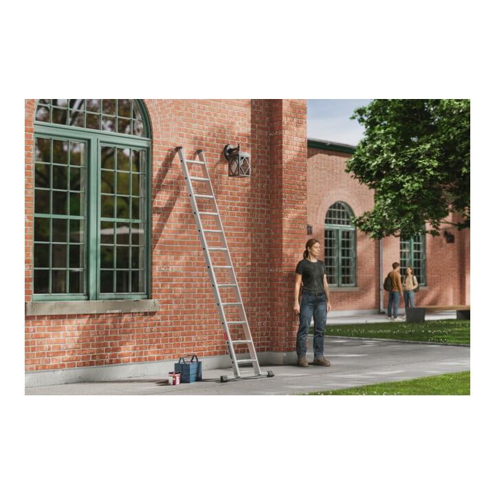 Hailo Échelle d’appui en aluminium Master A60 9 marches