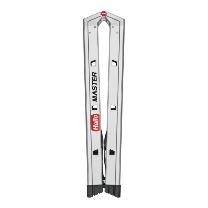 Hailo Échelle double en aluminium Master D100 2 x 4 marches