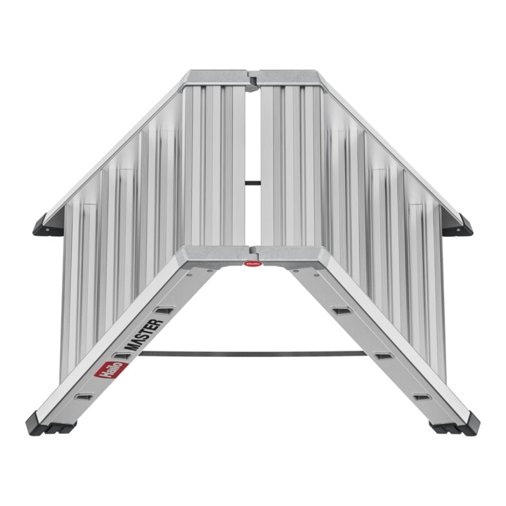 Hailo Échelle double en aluminium Master D100 2 x 4 marches
