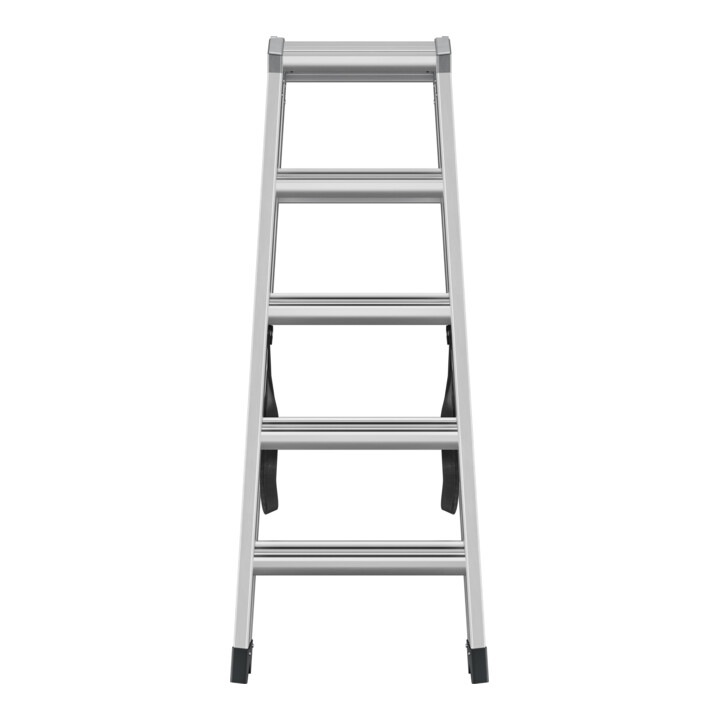 Hailo Échelle double en aluminium Master D100 2 x 5 marches