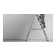 Hailo Échelle double en aluminium Master D100 2 x 5 marches