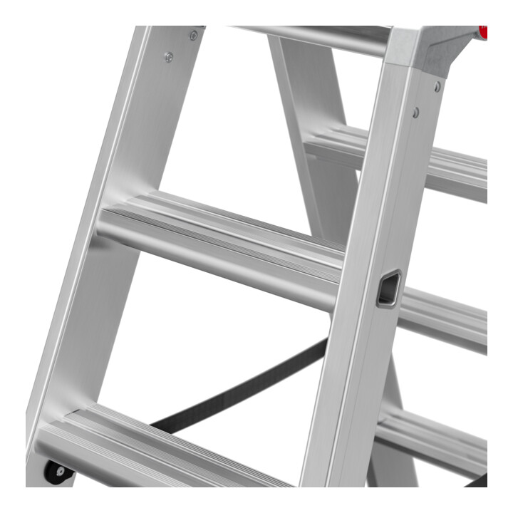 Hailo Échelle double en aluminium Master D100 2 x 5 marches