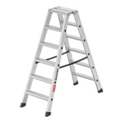 Hailo Échelle double en aluminium Master D100 2 x 6 marches
