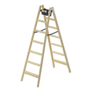 Hailo Échelle en bois Master H80 2x7 marches
