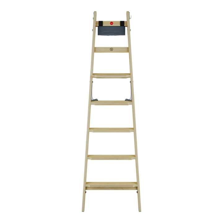 Hailo Échelle en bois Master H80 2x7 marches