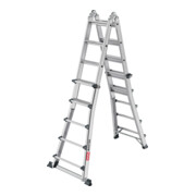 Hailo Échelle multifonction en aluminium Master M100 4 x 5 marches