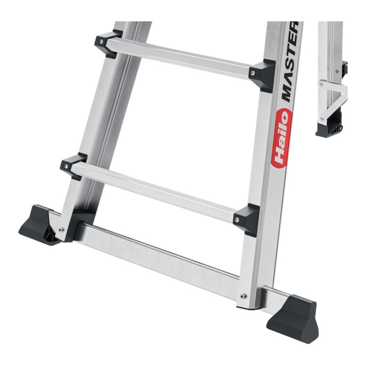 Hailo Échelle multifonction en aluminium Master M100 4 x 5 marches