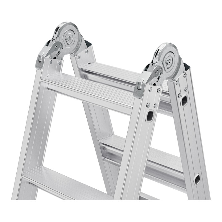Hailo Échelle multifonction en aluminium Master M100 4 x 5 marches