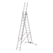Hailo Échelle multifonction Master S120 3 pièces 3 x 12 marches