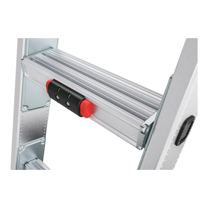 Hailo Échelle multifonction Master S120 3 pièces 3 x 12 marches