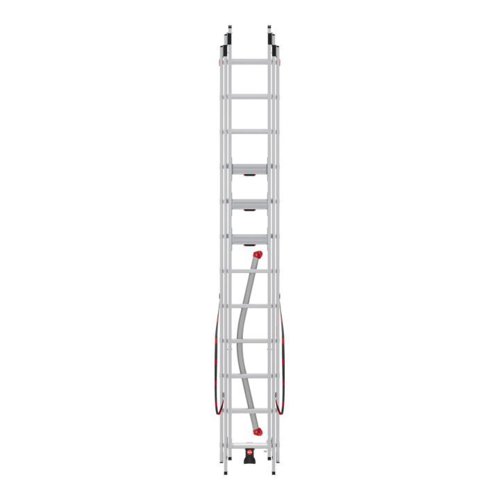 Hailo Échelle multifonction Master S120 3 pièces 3 x 12 marches
