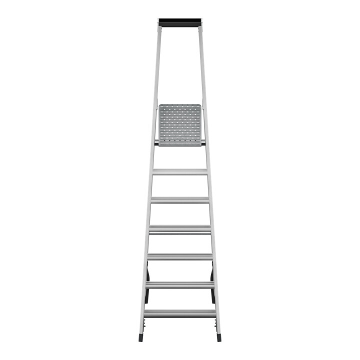 Hailo Échelle plateforme en aluminium Master P80 7 marches