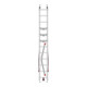 Hailo Échelle polyvalente Master S110 2 pièces 2 x 12 barreaux