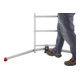 Hailo Échelle polyvalente Master S110 2 pièces 2 x 12 barreaux