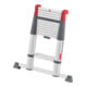 Hailo Échelle télescopique en aluminium Master T100 FlexLine 13 marches