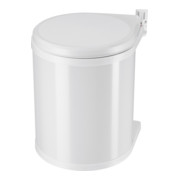 Hailo Compact-Box M, Einbau-Mülleimer, 15 ltr, Weiß
