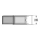 Hailo Einbauabfallsammler Solo, 3635001 KB 300, 20l KF, Slate-grey-2