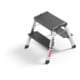 Hailo Escabeau double en aluminium Master D70 2 x 2 marches