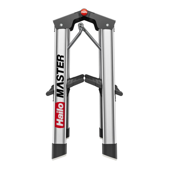 Hailo Escabeau double en aluminium Master D70 2 x 2 marches