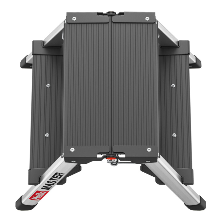 Hailo Escabeau double en aluminium Master D70 2 x 2 marches